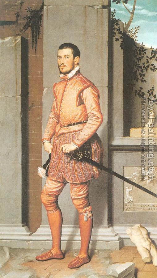 Giovanni Battista Moroni : The Gentleman in Pink Giovanni Battista Moroni : The Gentleman in Pink